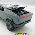 1:24 RC Diecast Tesla Model With Quad Bike