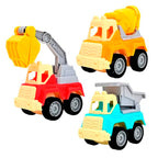 15Pcs DIY Truck Colored Play Dough Set
