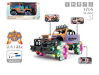 1:14 RC 2.4G Storm Stunt Jeep With Colorful Lights