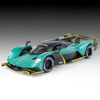 1:24 Diecast Aston Martin Valkyrie AMR Pro Model Car