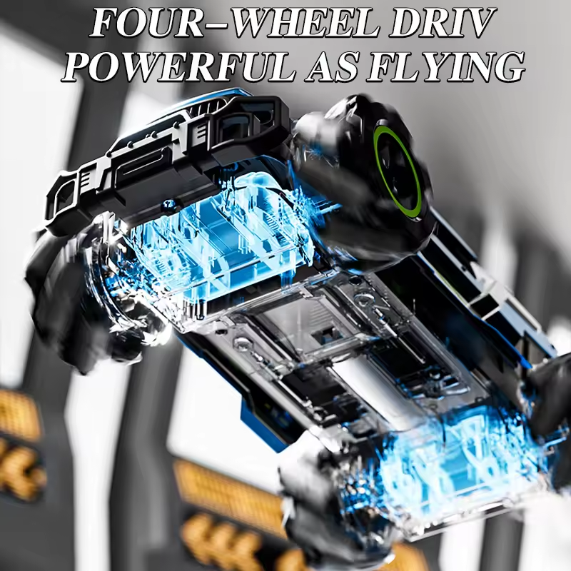 2.4GHz RC 4WD Growler Stunt Drift Car With Smoke