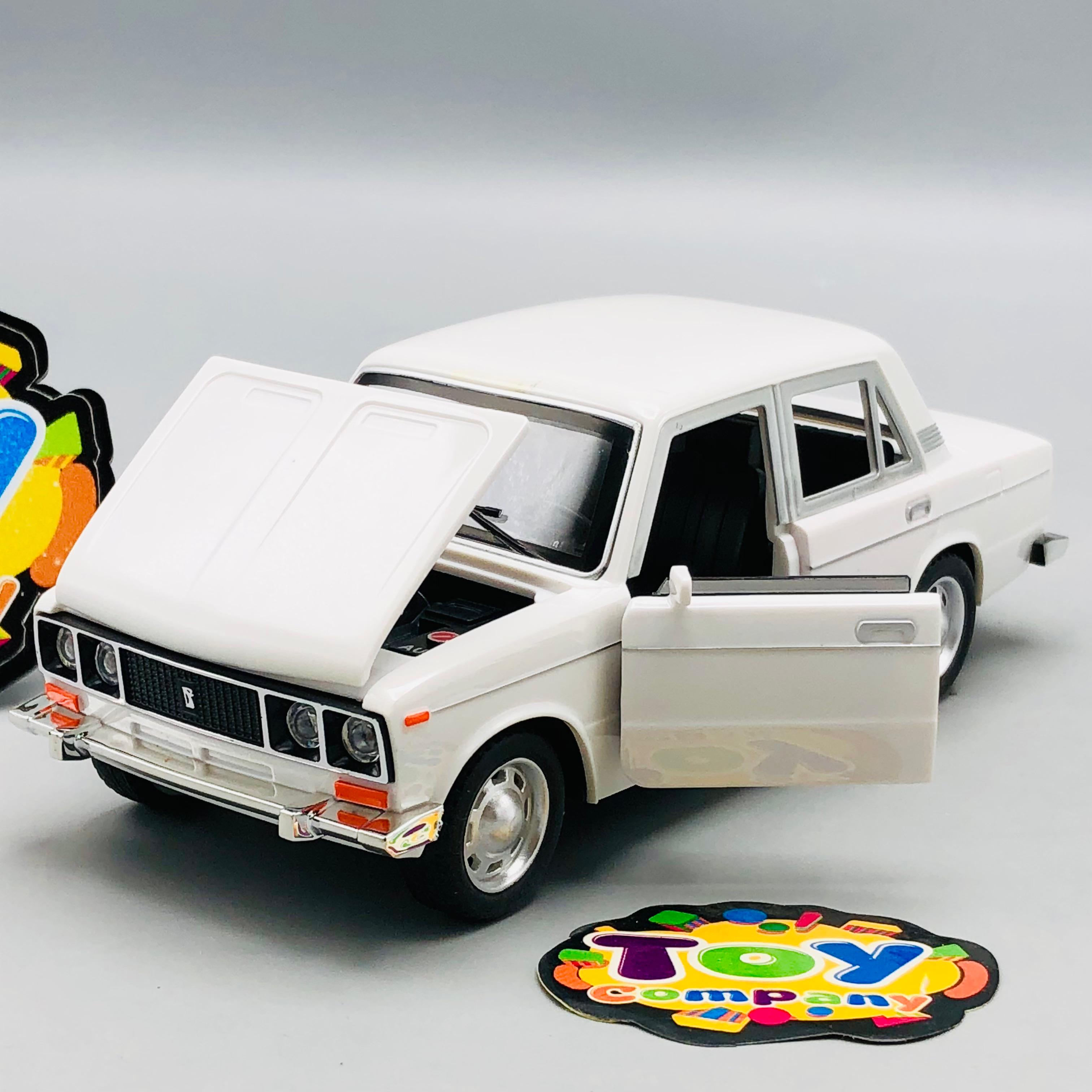 ABS Inertial Russian LADA Model Car - 1Pc