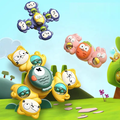 3Pcs Animal Shape Baby Spinning Rattles