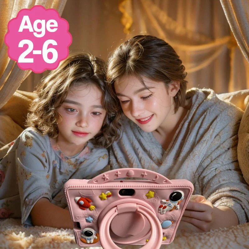 7 Inch Android Kids Learning Tablet - Pink