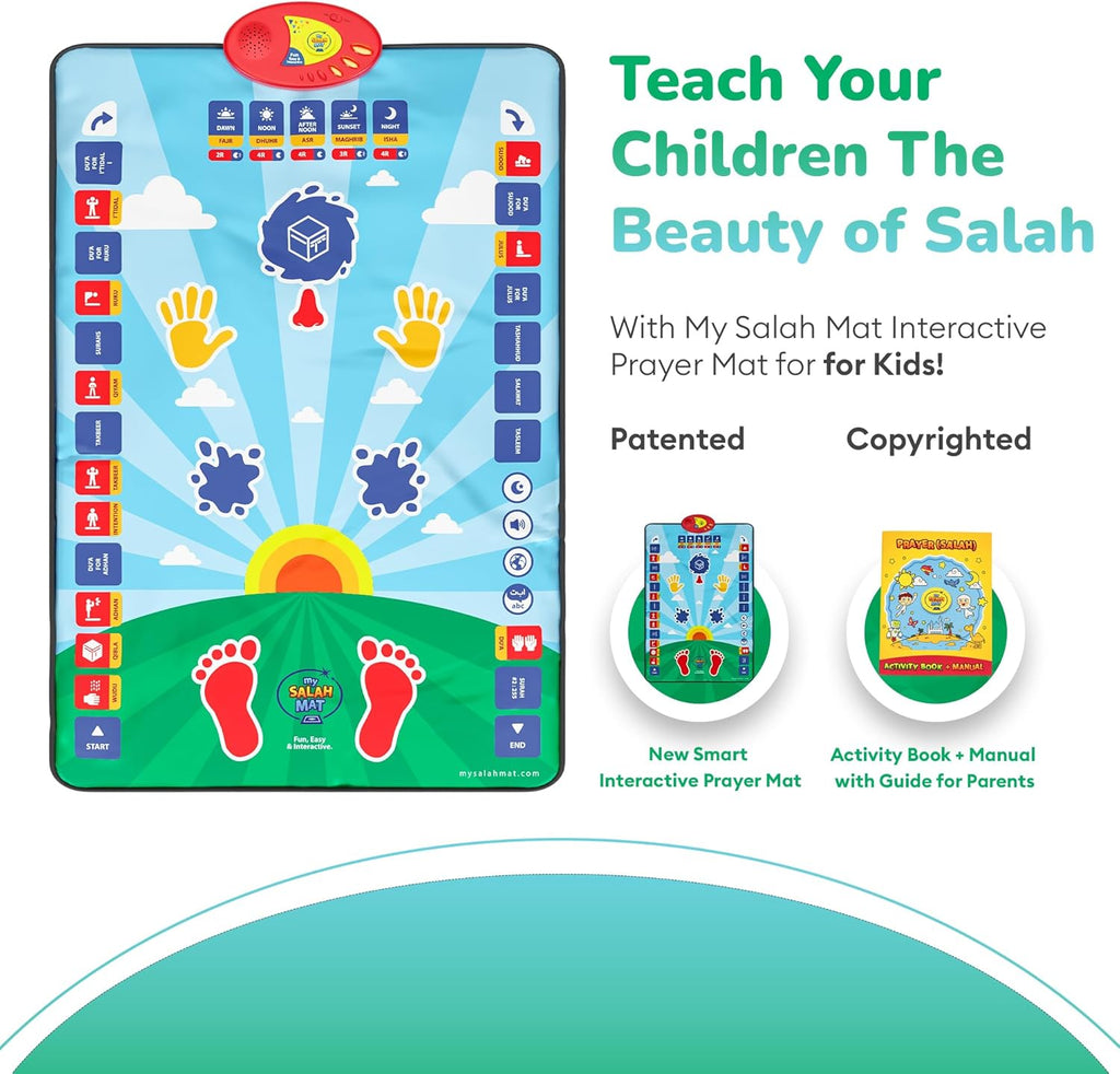 Prayer mat for kids | make kids Enjoy learning salah