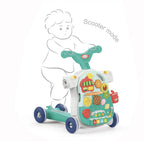 Huanger 5in1 Multi-functional Baby Musical Walker & Activity Table