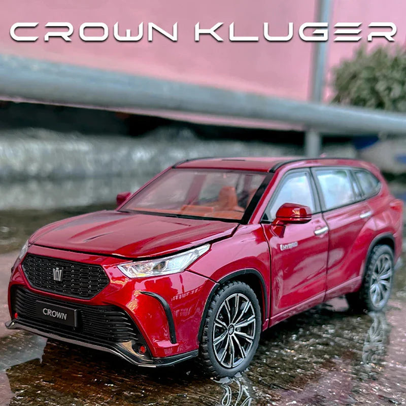 1:24 Diecast Toyota Crown Model With Acrylic Box