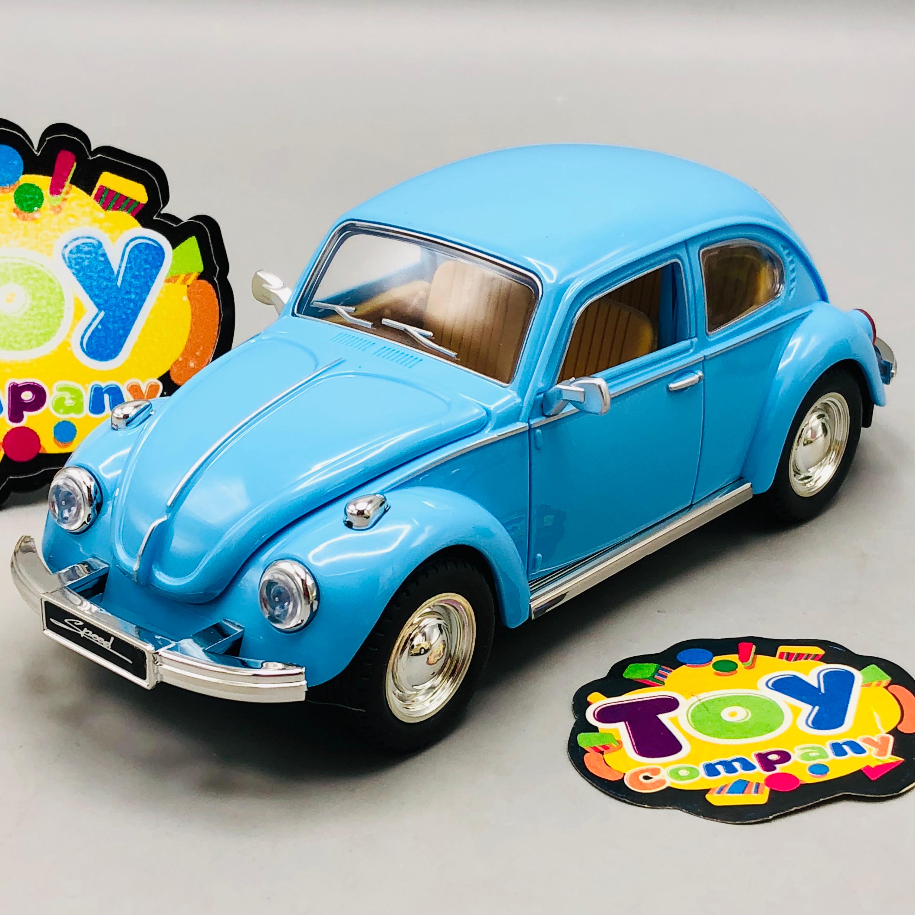 1Pc ABS Inertial Volkswagen Beetle Model